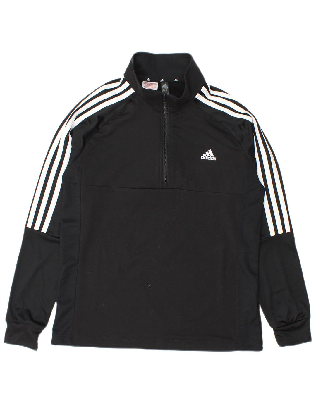 Chłopięcy dres Adidas Aeroready z zamkiem błyskawicznym na szyi, 13-14 lat, czarny