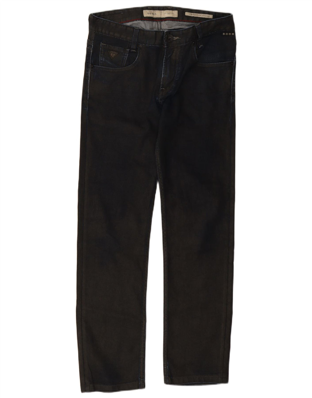 Jeansy damskie Guess Slim Tapered W30 L29 Granatowe