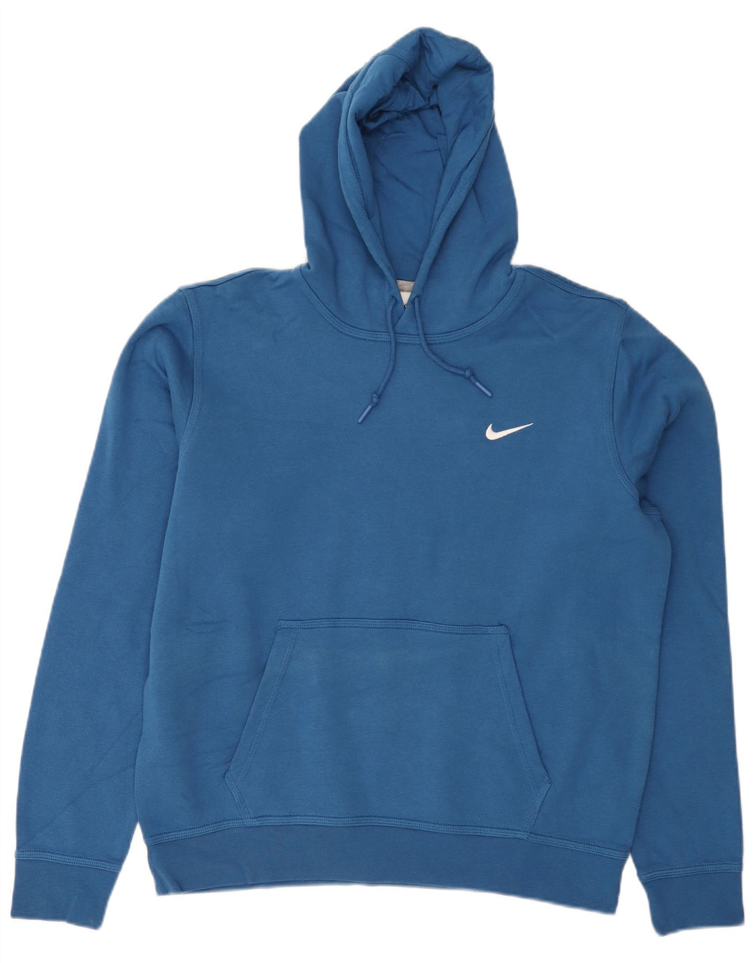 Męski sweter z kapturem Nike, duży, niebieski, bawełniany