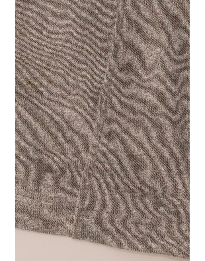 Damski sweter z kapturem i zamkiem Eddie Bauer UK 18 XL Szary poliester