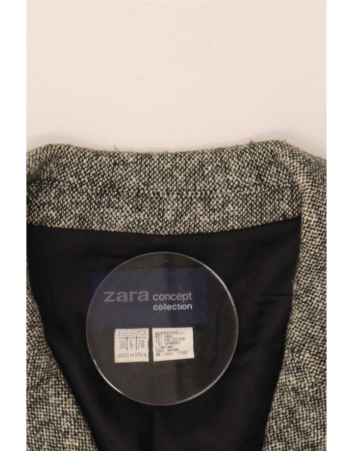 Damski płaszcz oversize Zara EU 38, mały, szary, wełniany