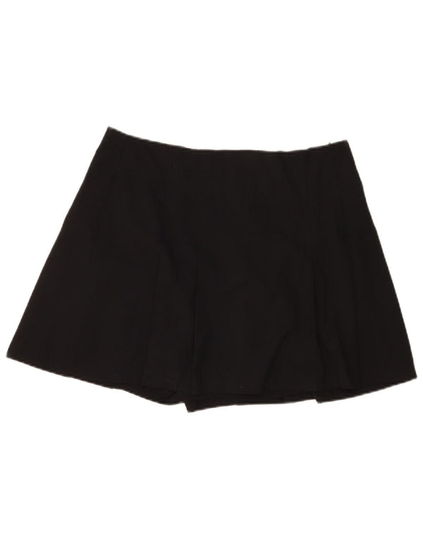 Spódnica damska Zara Skort Mini, duża, W30, czarna, poliester