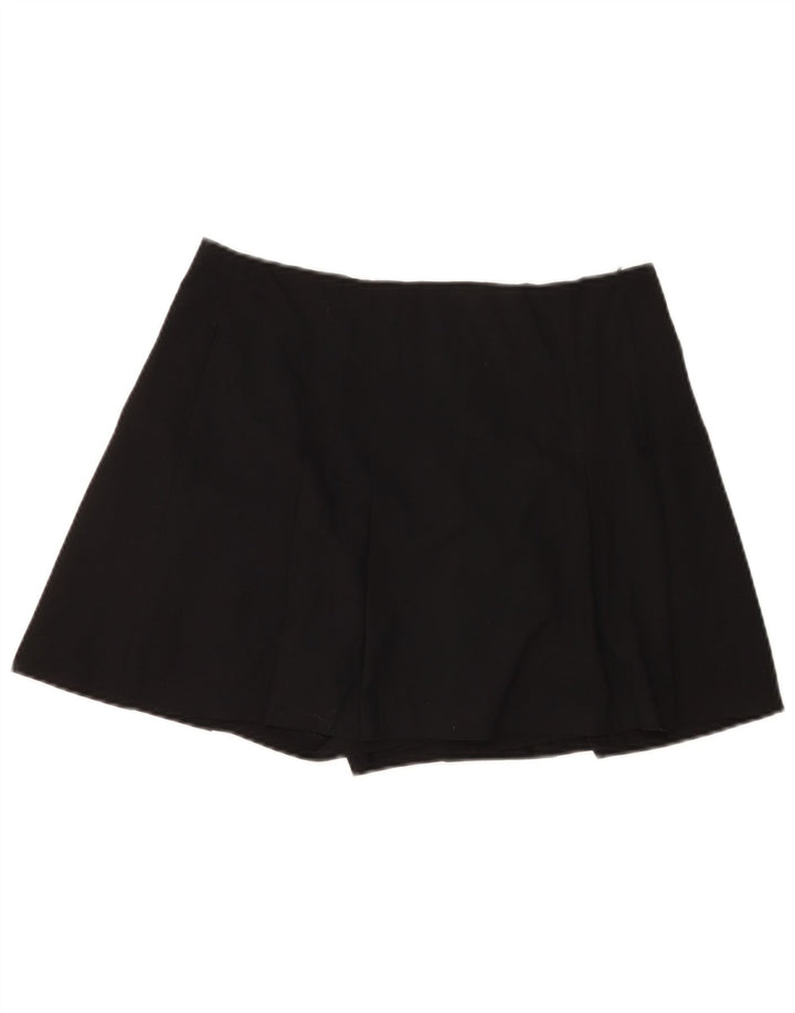 Spódnica damska Zara Skort Mini, duża, W30, czarna, poliester