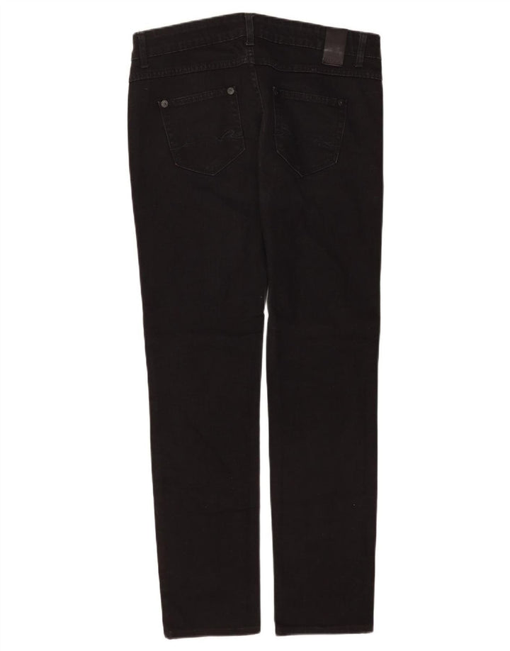 Damskie jeansy slim fit Max & Co. W30 L30 Czarne bawełniane