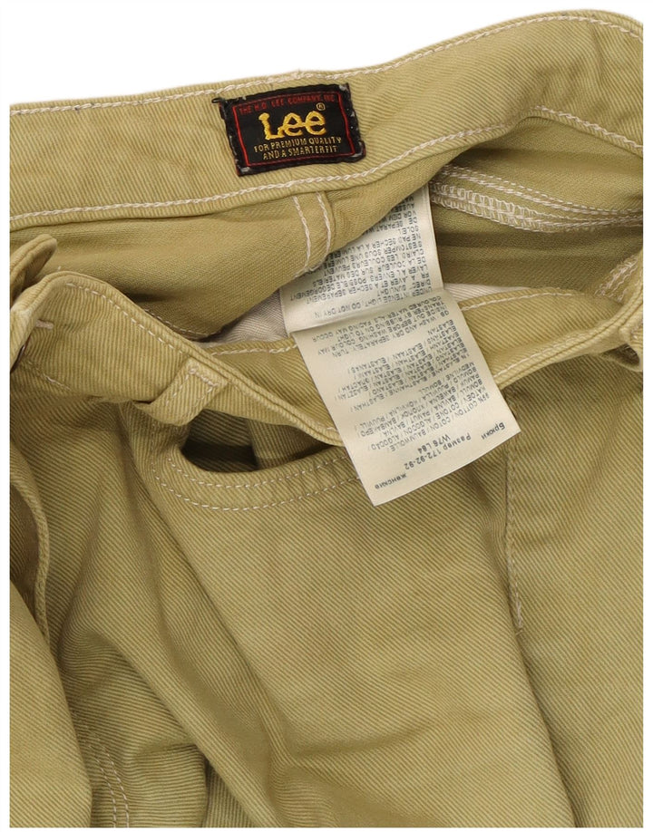 Damskie jeansy Lee Carol Straight W30 L26 Zielone bawełniane