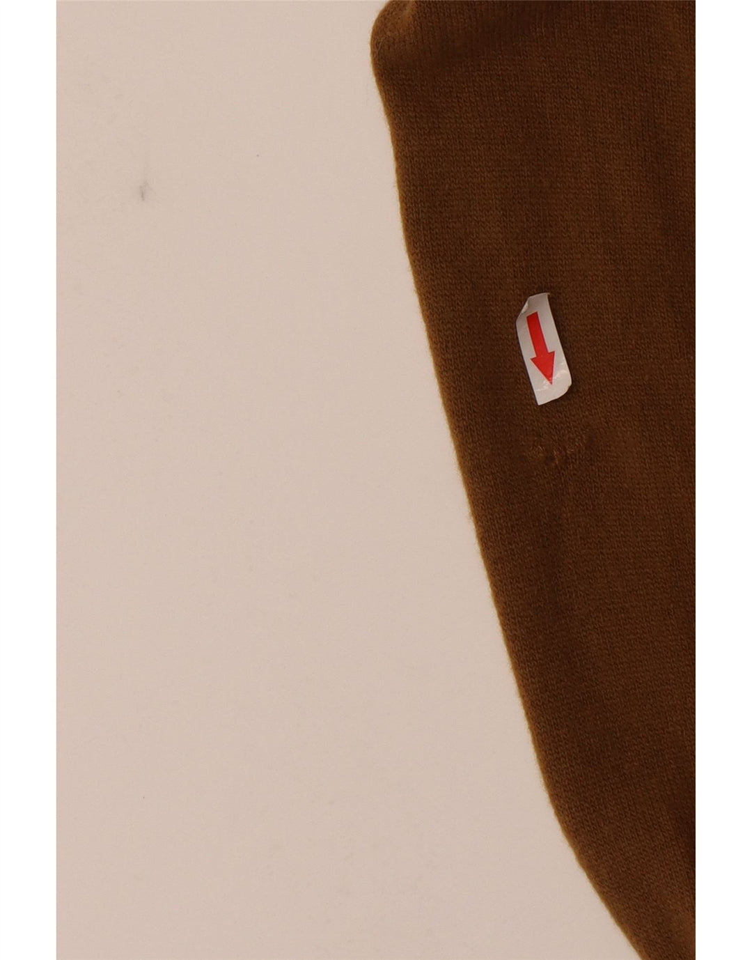 Męski sweter rozpinany BENETTON IT 48 Średni brąz z owczej wełny