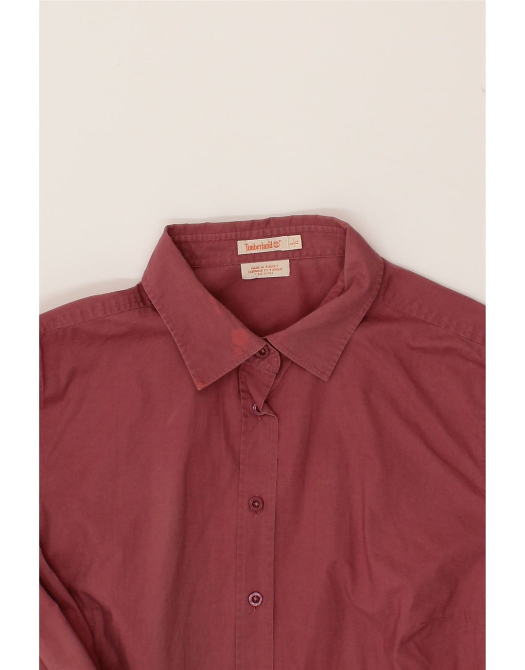 TIMBERLAND Womens Shirt UK 16 Large Pink Vintage Timberland and Second-Hand Timberland from Messina Hembry 