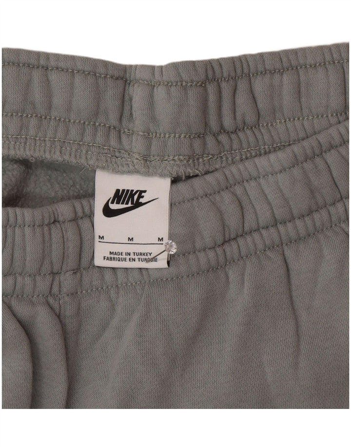 Męskie spodnie dresowe Nike, średnioszare, bawełniane