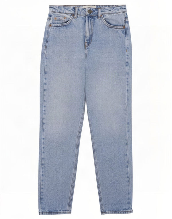 Topshop Womens Mom Tapered Jeans W26 L26 Blue Cotton