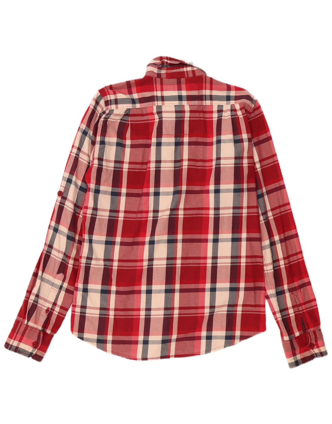 Koszula męska Superdry, bawełniana, w dużą czerwoną kratę
