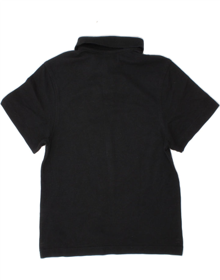 NIKE Boys Polo Shirt 10-11 Years Medium Black Cotton Vintage Nike and Second-Hand Nike from Messina Hembry 