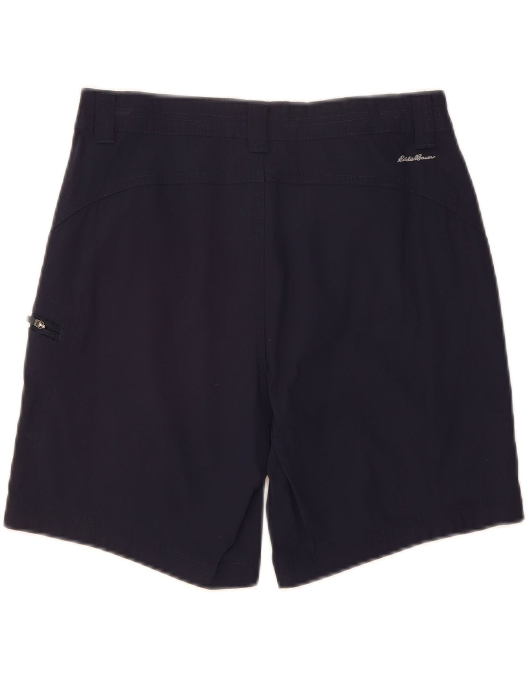 EDDIE BAUER Womens Cargo Shorts US 4 Small W28  Navy Blue Nylon Vintage Eddie Bauer and Second-Hand Eddie Bauer from Messina Hembry 