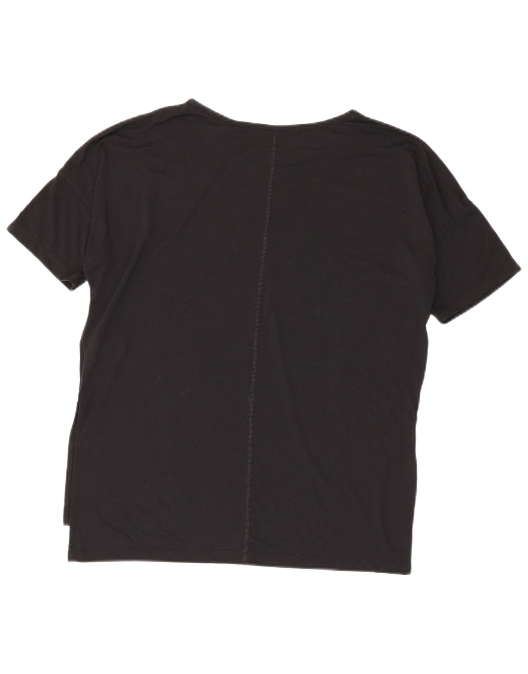 Damska koszulka oversize Nike Dri Fit, UK 14, średni czarny poliester