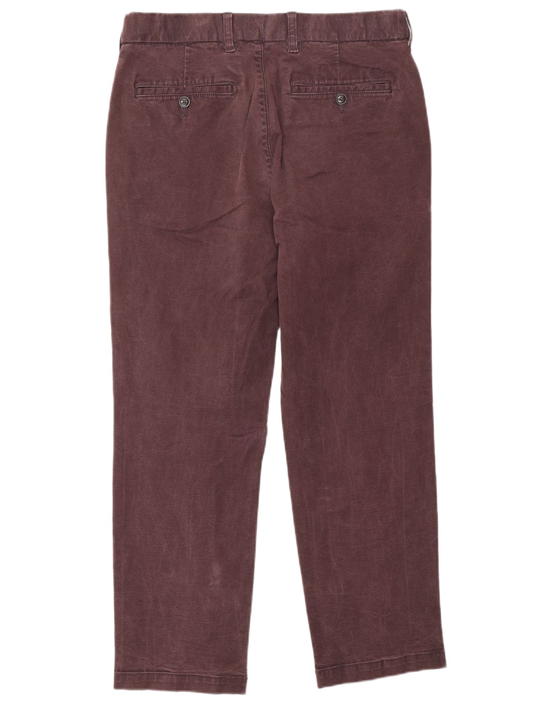 Spodnie męskie Marks & Spencer Heritage Regular Chino W32 L29 Burgundowe