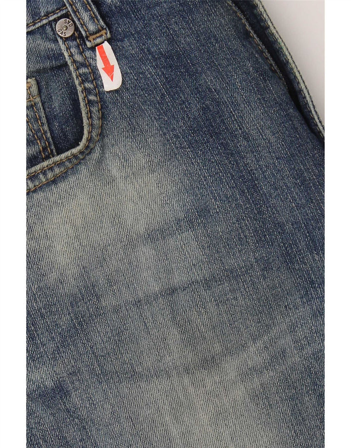 Jeansy damskie Gas W30 L31 Niebieskie bawełniane