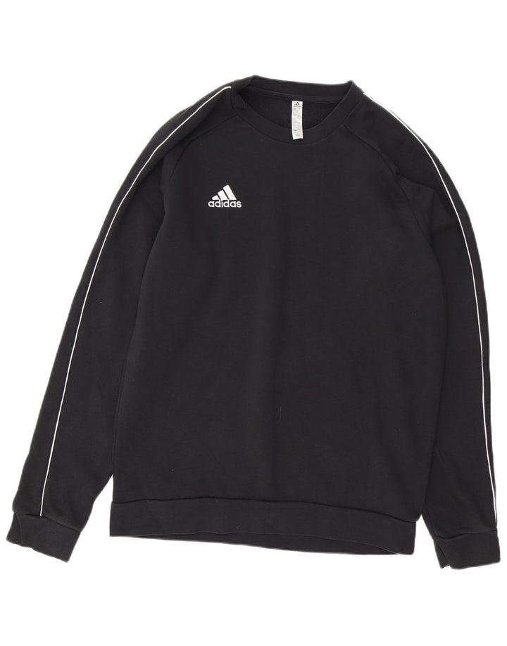 Bluza męska ADIDAS, duża, czarna, bawełniana