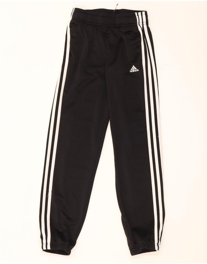 Chłopięce spodnie dresowe Adidas 9-10 lat, czarny poliester