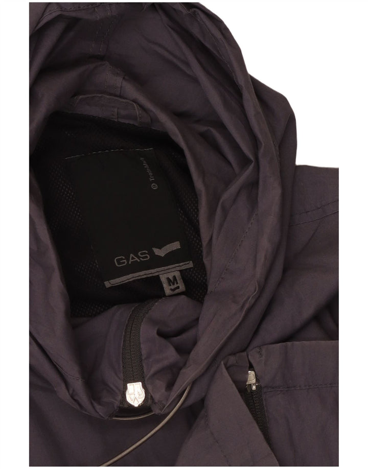 Damska kurtka wiatrówka z kapturem Gas UK 14 Medium Grey