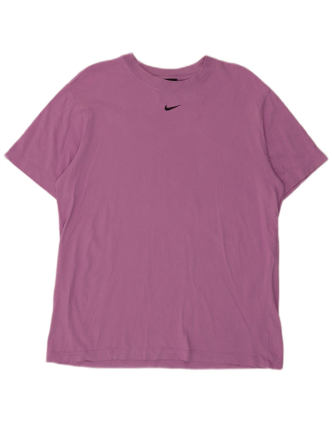 T-shirt męski NIKE, mały, fioletowy, bawełniany