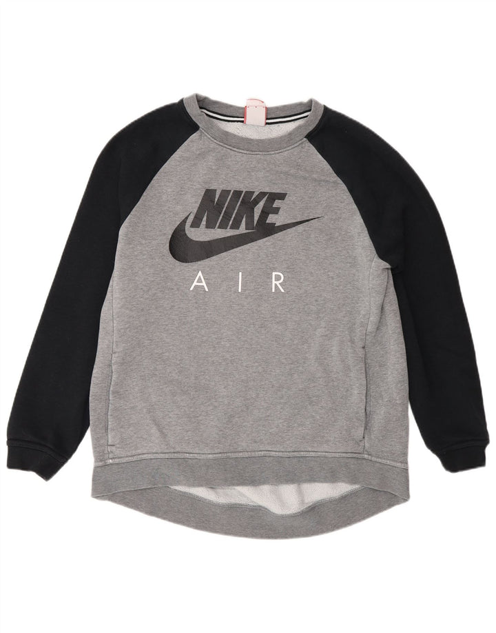 Damski sweter Nike Air Graphic UK 14 w kolorze średnioszarym