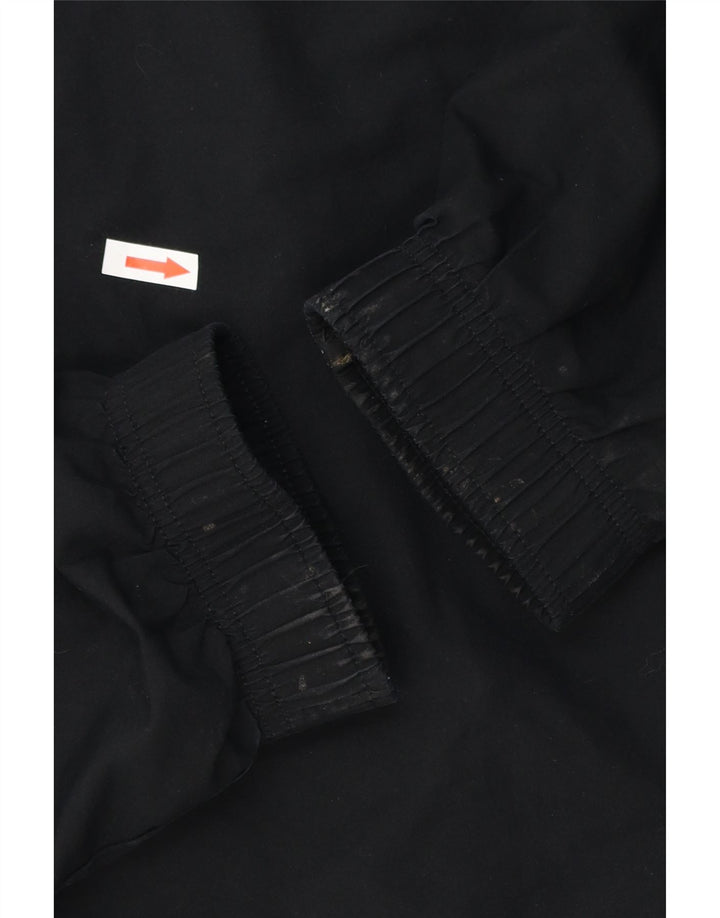 Męska kurtka dresowa Nike UK 38/40, średni czarny poliester