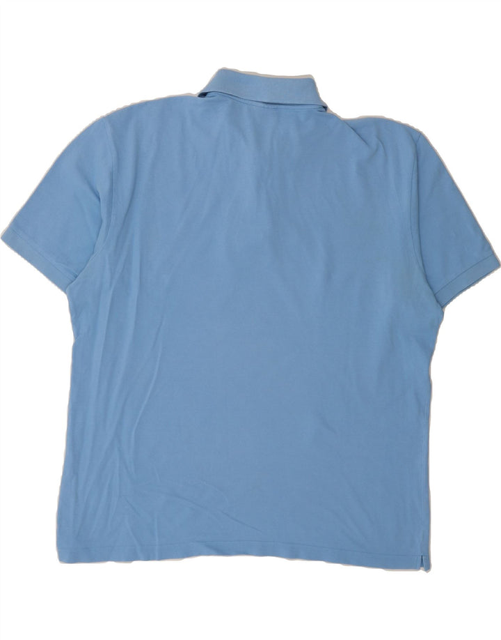 DIADORA Mens Polo Shirt 2XL Blue Cotton Vintage Diadora and Second-Hand Diadora from Messina Hembry 