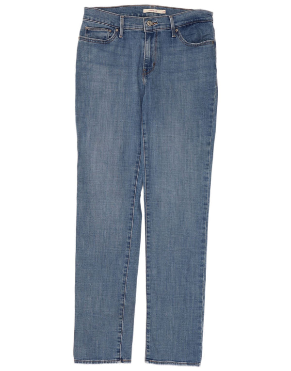 Damskie jeansy wyszczuplające Levi's W29 L31 Niebieskie bawełniane