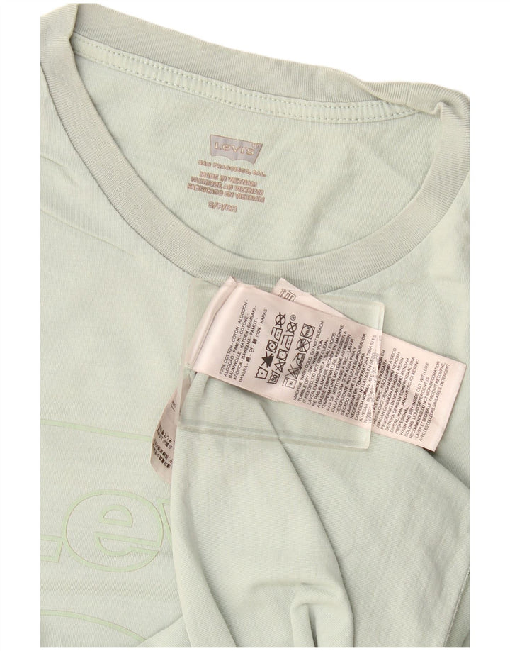 Damska koszulka z grafiką Levi's Top UK 10 Small Khaki