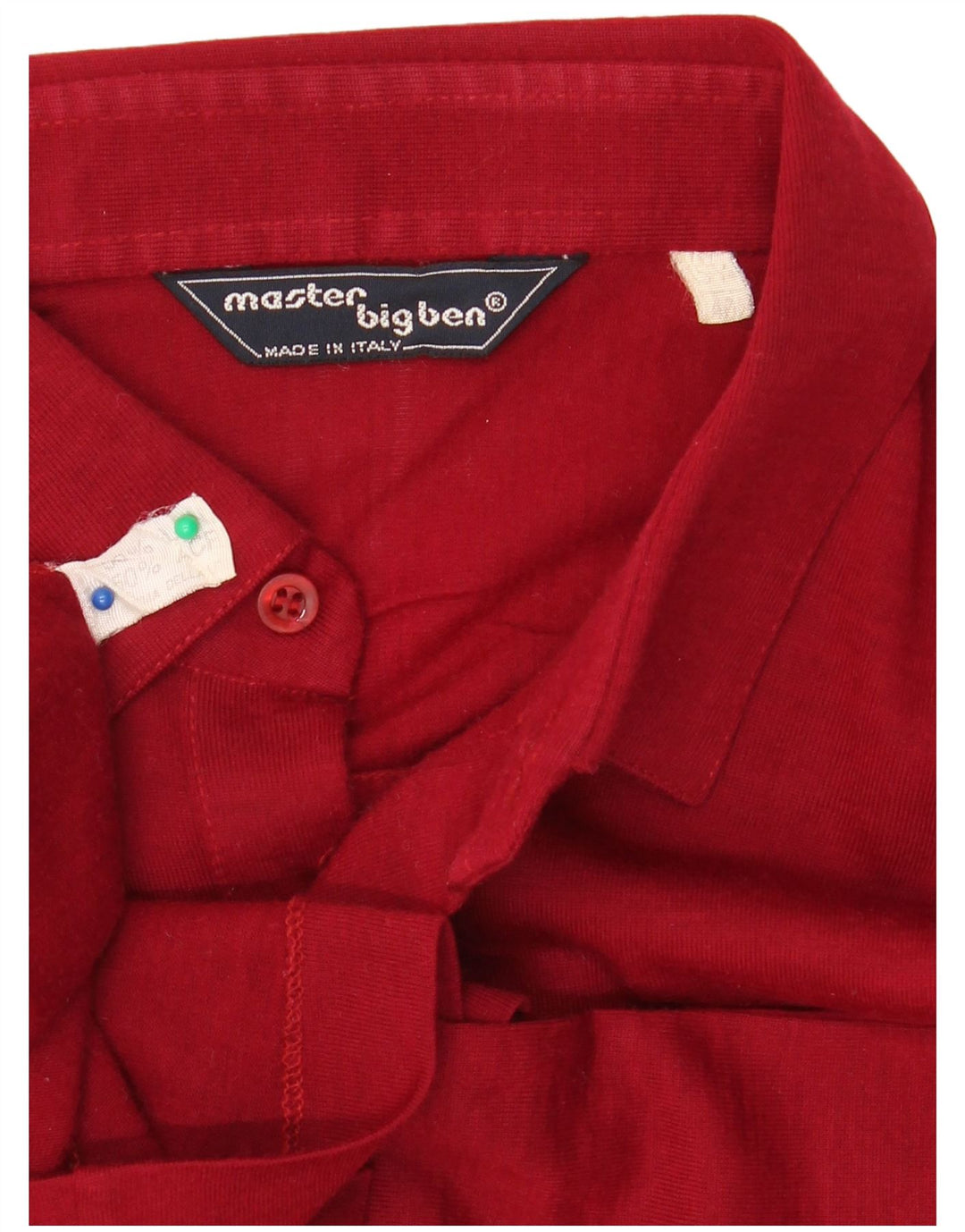 Męska koszula pulowerowa VINTAGE, rozmiar 40 15 1/2, średnia czerwona dziewicza wełna