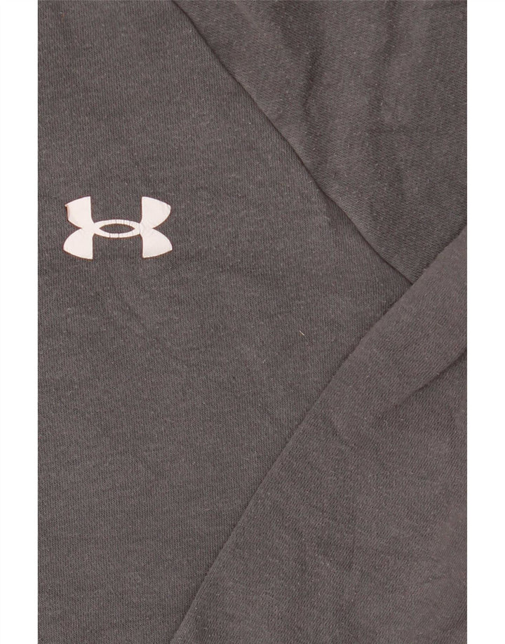 Męski sweter Under Armour, średnioszary, bawełniany