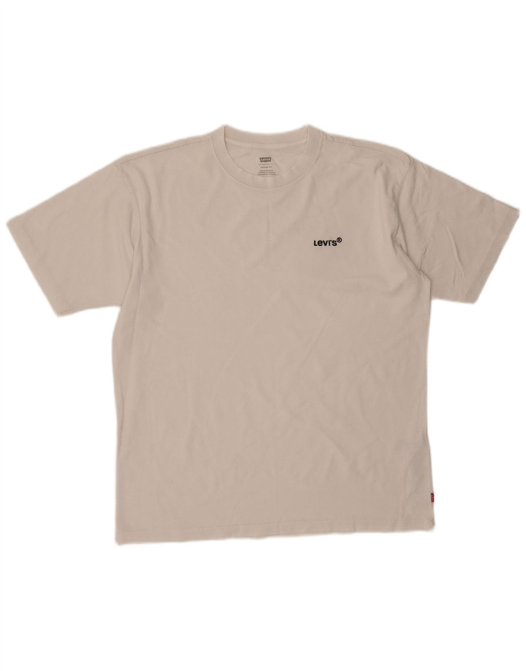 Męska koszulka Levi's Vintage Fit, średnia, biała bawełna