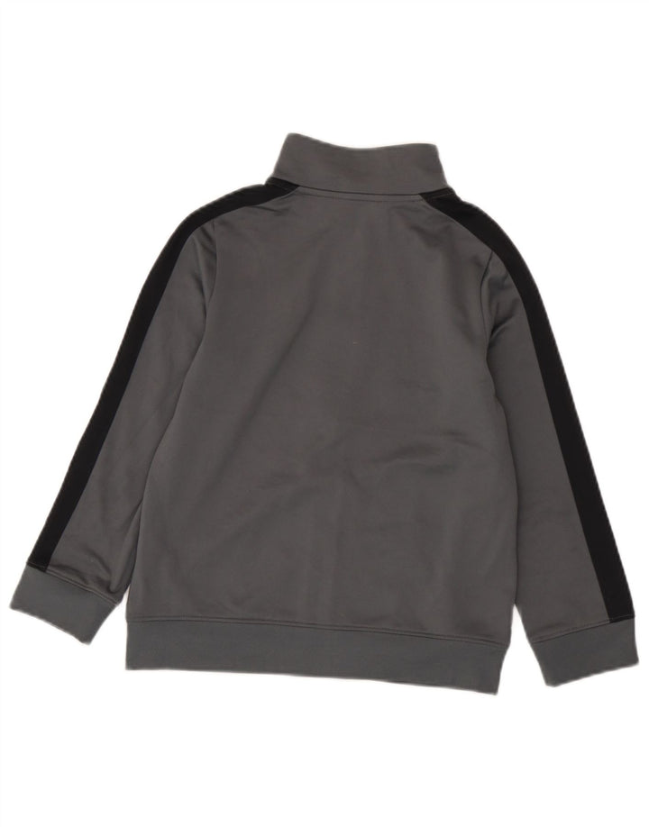 Chłopięca kurtka dresowa Under Armour 7-8 lat, mała, szara, z blokami kolorów