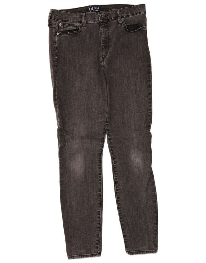 Damskie jeansy Gap Standard Regular Skinny W30 L28 Szara bawełna