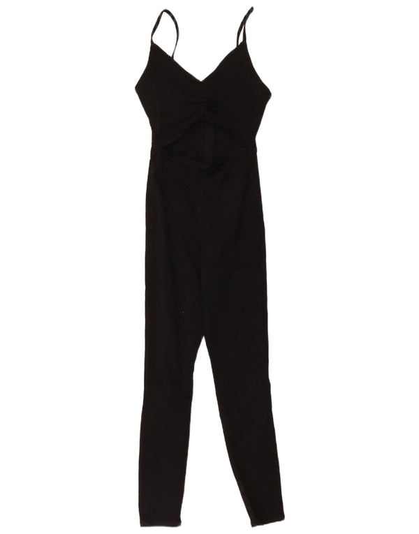 Damski kombinezon bez rękawów Topshop UK 6 XS, czarny, bawełniany