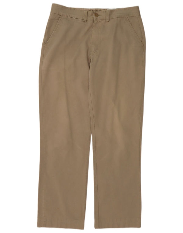 Męskie spodnie chino CLASSIC IT 48 Medium W32 L31 Khaki Cotton