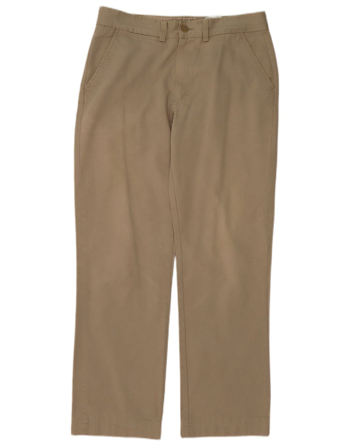 Męskie spodnie chino CLASSIC IT 48 Medium W32 L31 Khaki Cotton