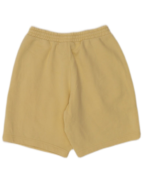 Damskie spodenki sportowe Adidas UK 10 Małe, żółte, bawełniane