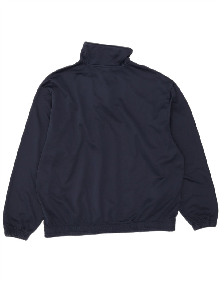 Męska bluza dresowa Asics, kurtka XL, granatowy, poliester