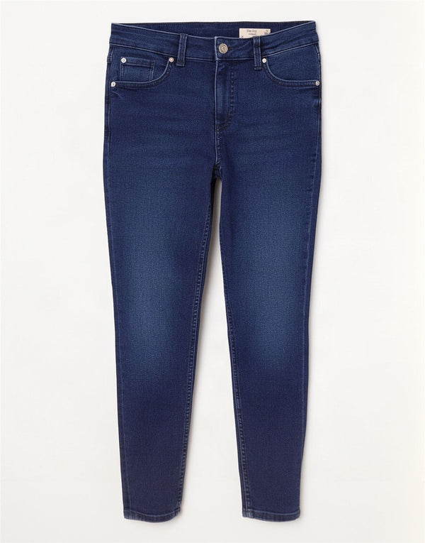 Marks & Spencer Damskie The Ivy Skinny Jeans UK 12 Medium W30 L25 Granatowe