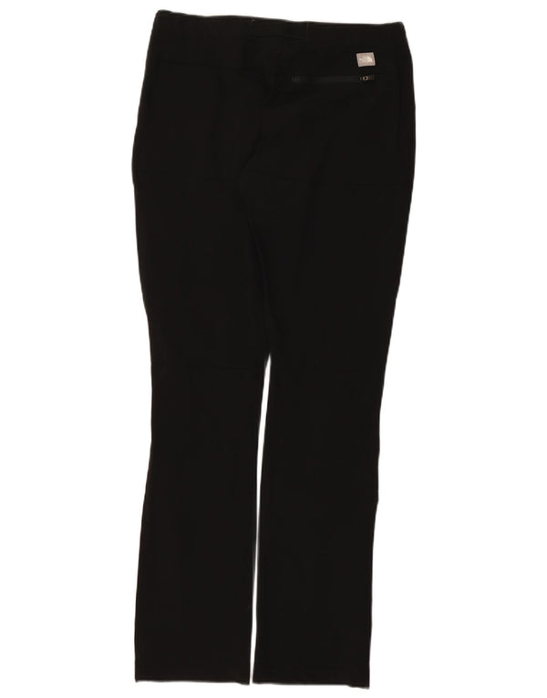 Damskie proste spodnie The North Face Small W27 L32 z czarnego nylonu