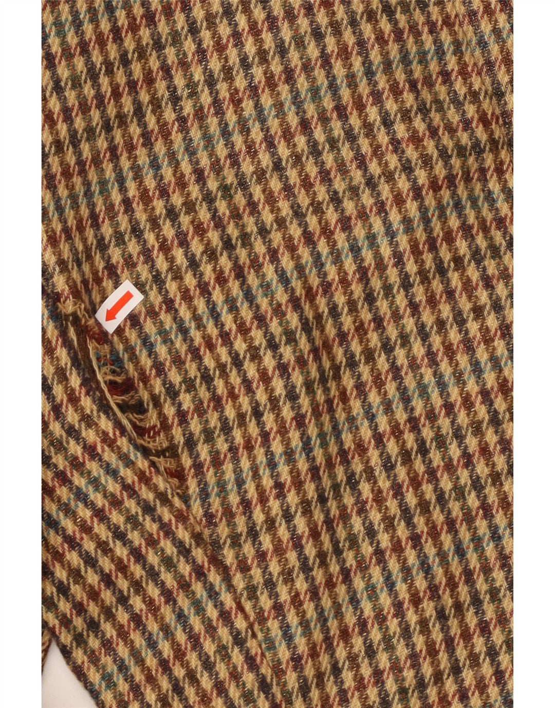 RICH & ROYAL Damska marynarka zapinana na 1 guzik EU 38 Średni brąz w pepitkę