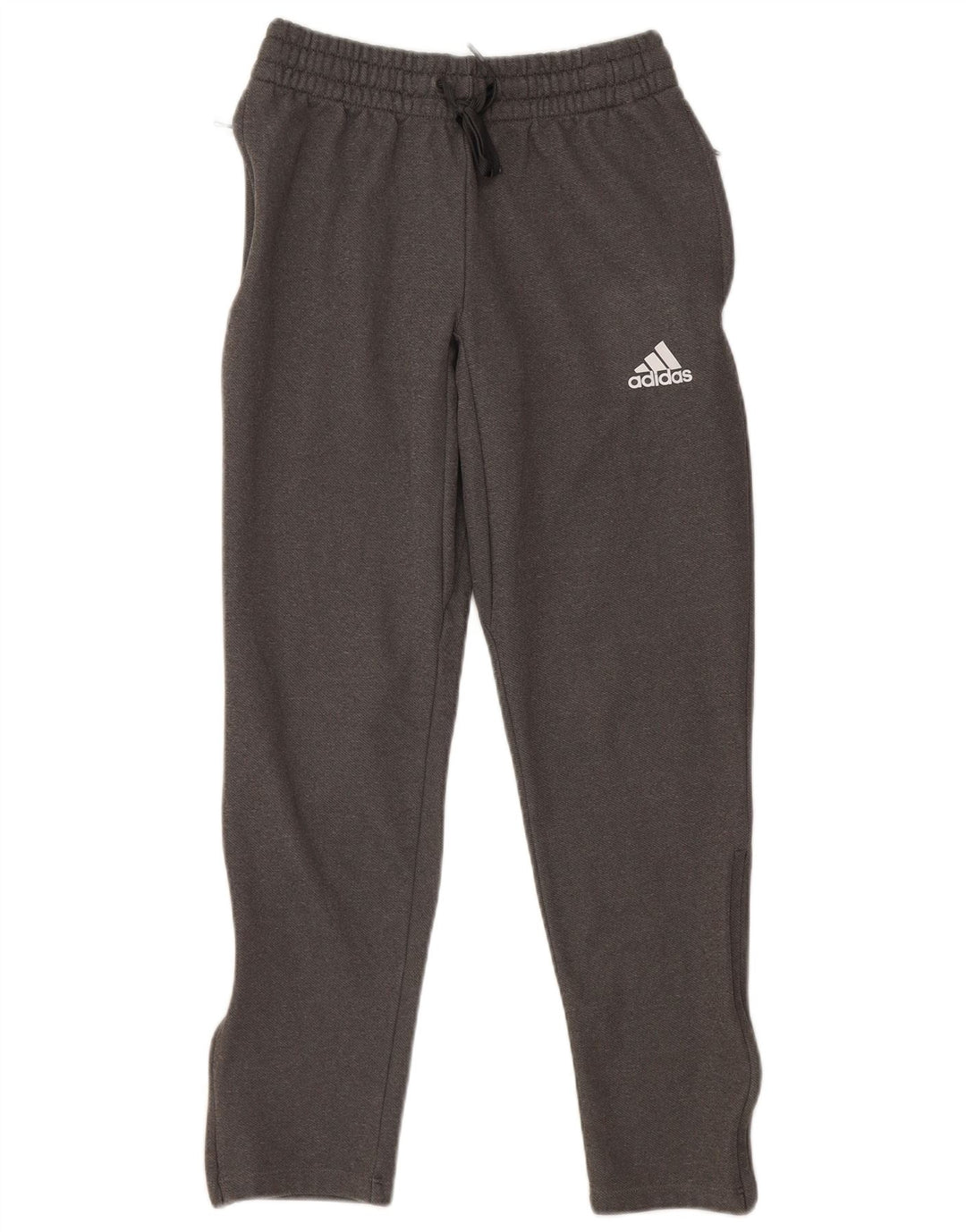 Męskie spodnie dresowe Adidas, małe, szare, poliestrowe