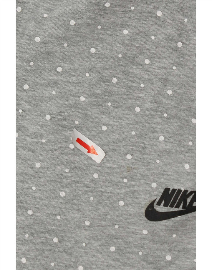 Męskie spodenki sportowe Nike Cargo, małe, szare, bawełniane w cętki