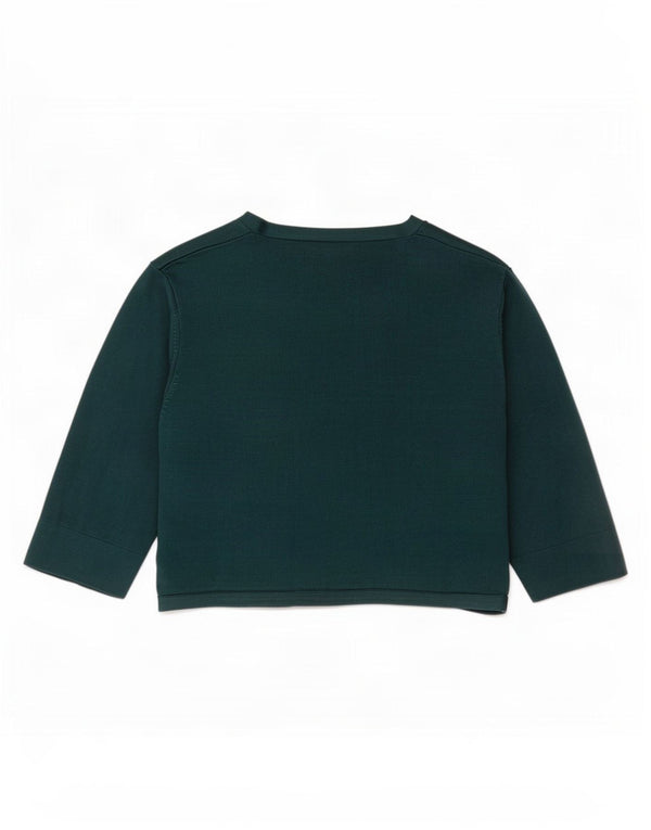 Damski sweter bolerko z rękawem 3/4 Phase Eight, UK 14, średnio zielona wiskoza