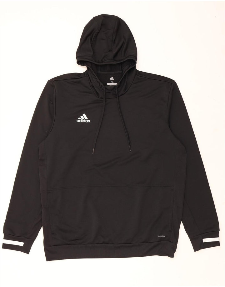 Męska bluza z kapturem Climacool ADIDAS XL, czarny poliester