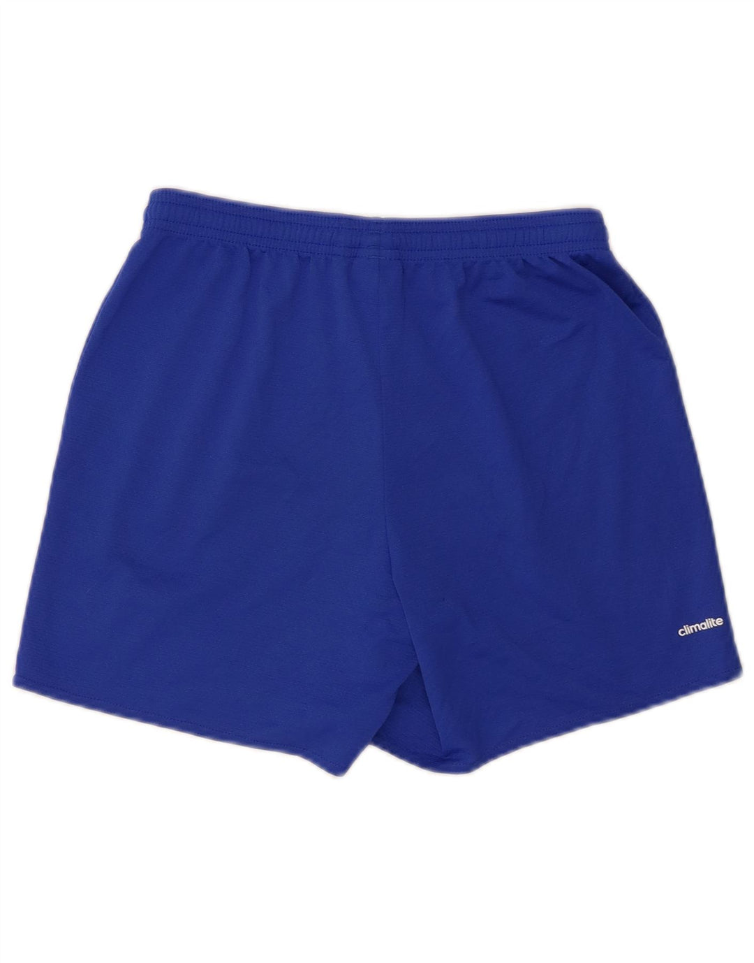 Spodenki sportowe Adidas damskie Climalite UK 10, małe, niebieskie, poliestrowe