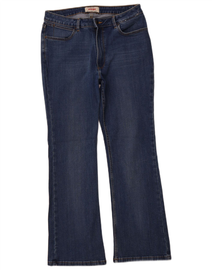 Damskie jeansy Bootcut WRANGLER W31 L30 Niebieskie, bawełniane