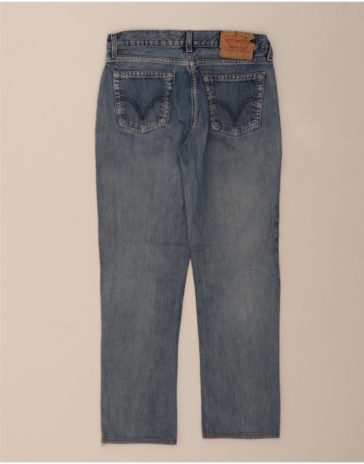 Męskie proste dżinsy Levi's W29 L27 Niebieskie bawełniane