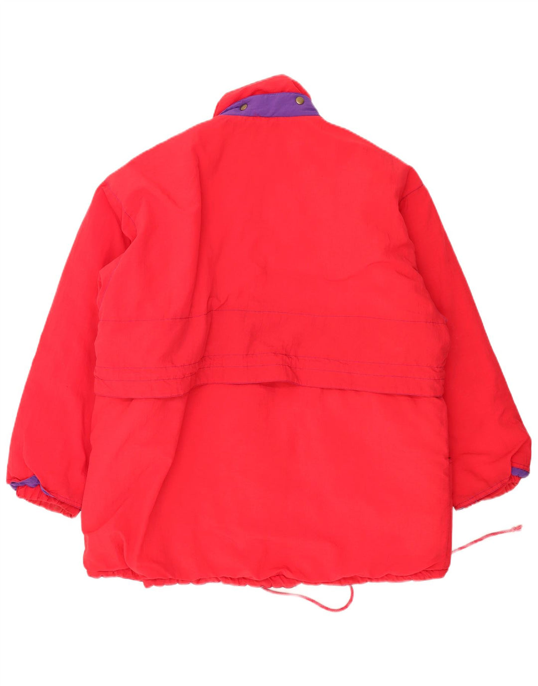 Męska kurtka wiatrówka Vintage UK 44 2XL Czerwony poliamid