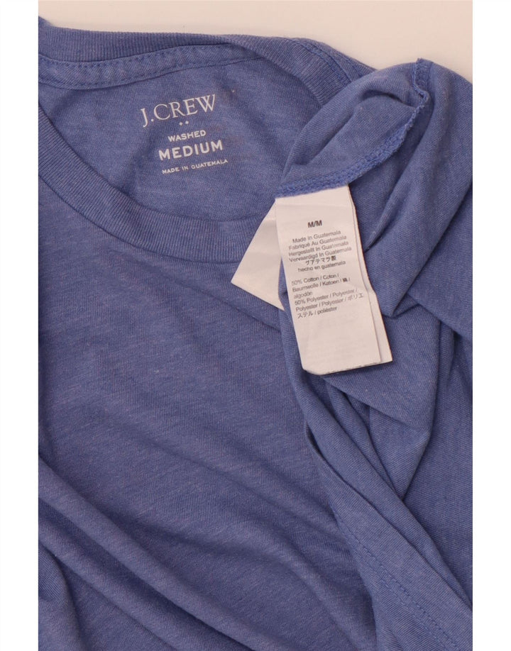 T-shirt męski J. CREW, bawełniany, średni niebieski